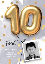 verjaardagsfeestje 10 jaar