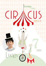 circus verjaardagsfeestje