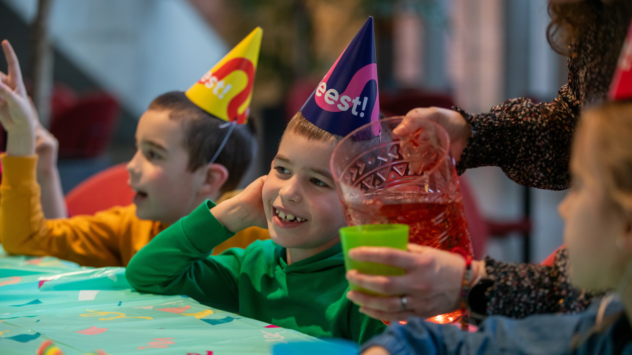 georganiseerde verjaardagsfeestjes