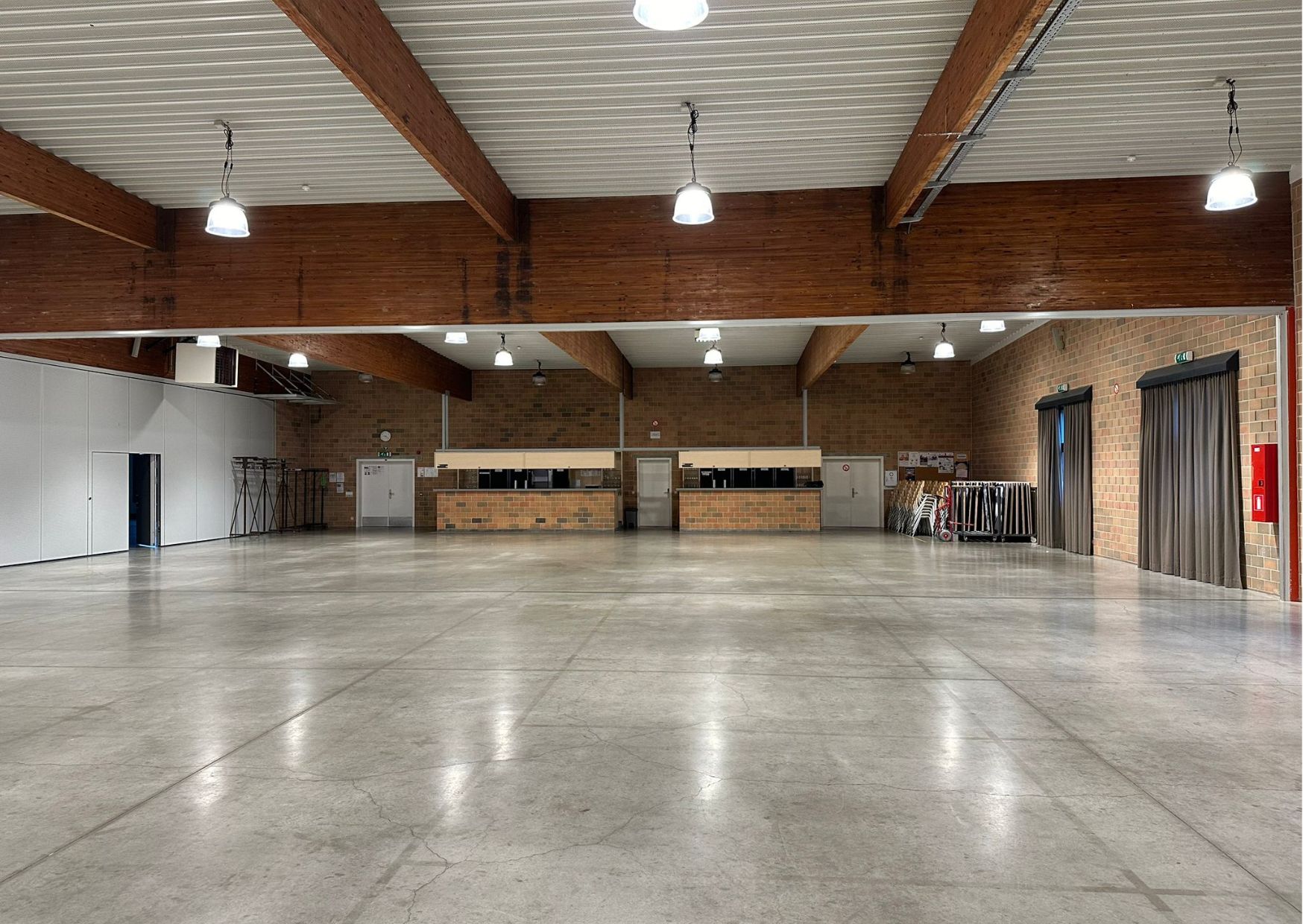 zaal huren zonder traiteur