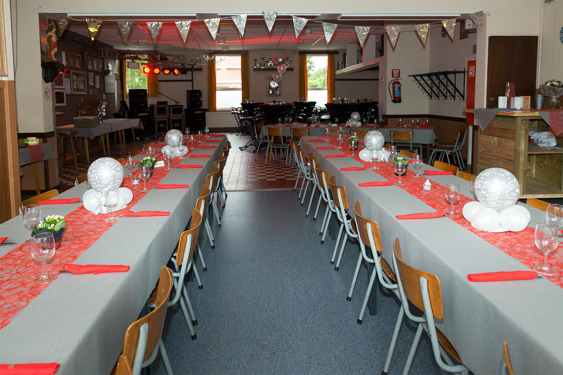 zaal huren familiefeest