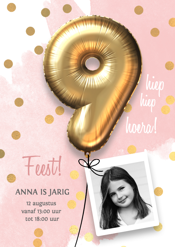 verjaardagsfeestje kind 9 jaar