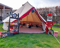 buiten verjaardagsfeestje