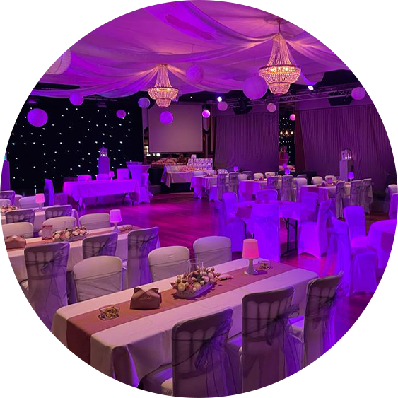 feestzaal huren zonder catering