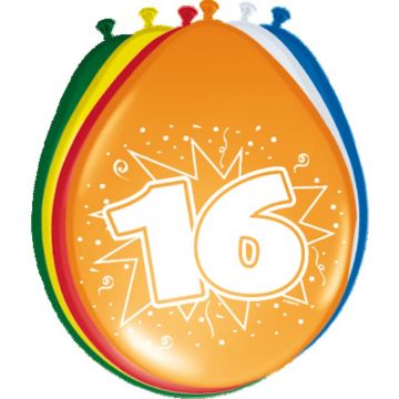 verjaardagsfeest 16 jarige